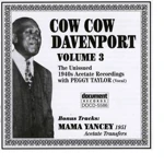 Cow Cow Davenport Vol 3 1940's