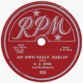 It’s My Own Fault by B.B. King