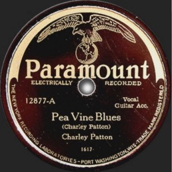 Pea Vine Blues by Charley Patton